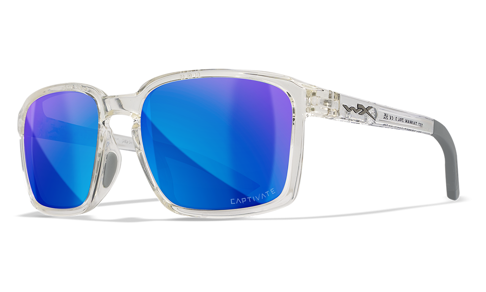 The sleek, rectangular build of its lightweight frame offers a comfortable yet flattering fit.  As its name implies, the WX Alpha earns an A+ in both protection and style.