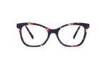 An elegant, feminine frame with a smooth upswept brow. Bella Villa stylishly blends a cat-eye-like brow with a squared-off bottom rim.