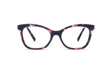 Load image into Gallery viewer, An elegant, feminine frame with a smooth upswept brow. Bella Villa stylishly blends a cat-eye-like brow with a squared-off bottom rim.