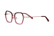 Load image into Gallery viewer, Express your individuality with the Green Park eyeglasses. Adding a unique element to the frame, an acetate insert surrounds the oversized rims of this contemporary, feminine design. This square frame features a range of classic colors and will nicely suit a larger face.