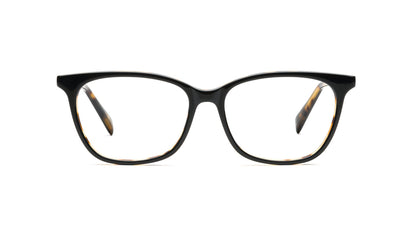 A feminine frame with a soft uplift. A refined and subtle frame that has increased durability with the metal temples.