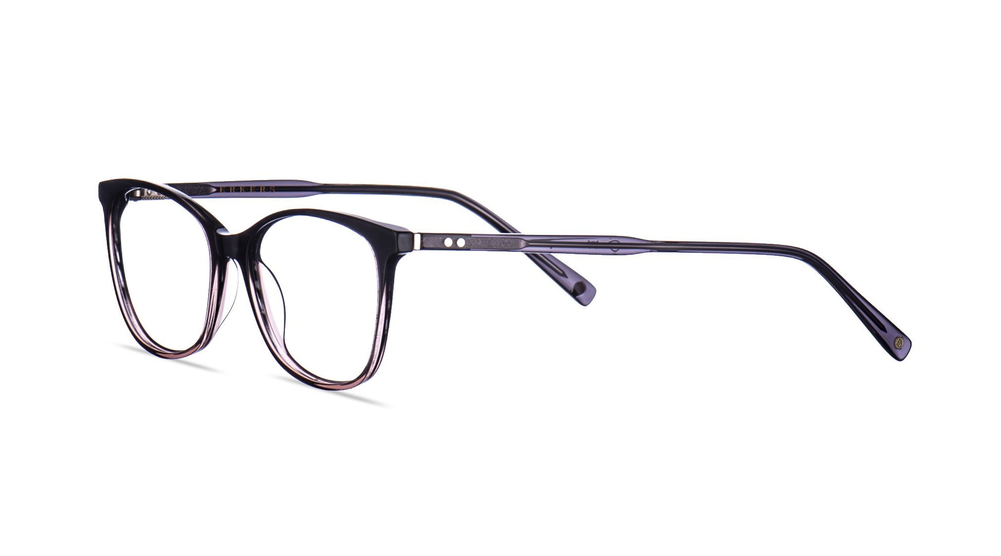 Made using a special process to allow a extremely thin, lightweight frame yet extremely durable. A feminine frame with a soft upsweep. Timeless and beautiful.