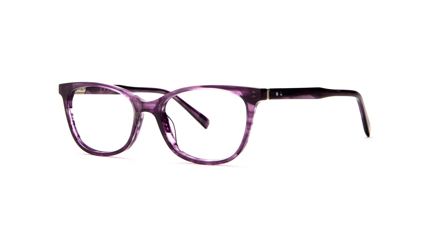 A petite frame with a soft arch. Fits a small face and enhances the brow.
