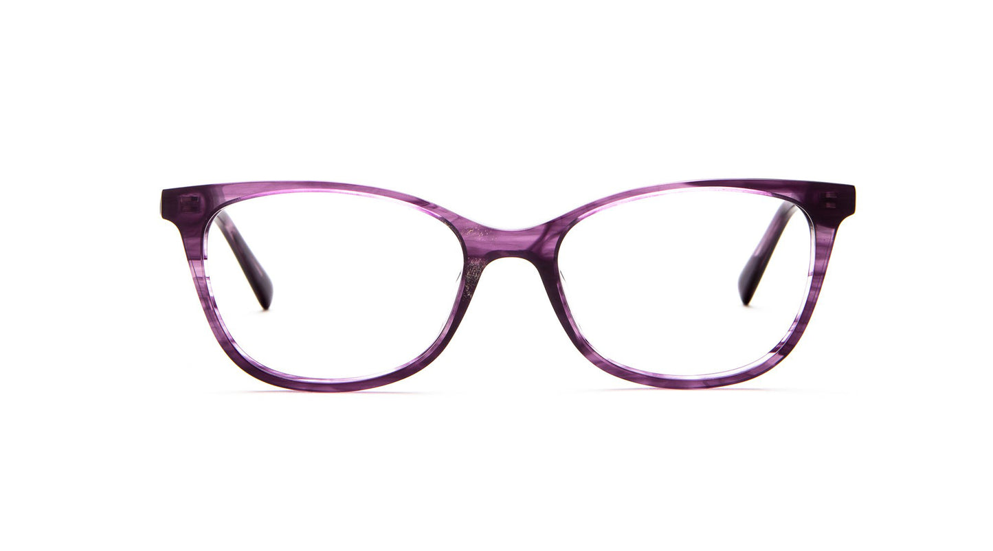 A petite frame with a soft arch. Fits a small face and enhances the brow.