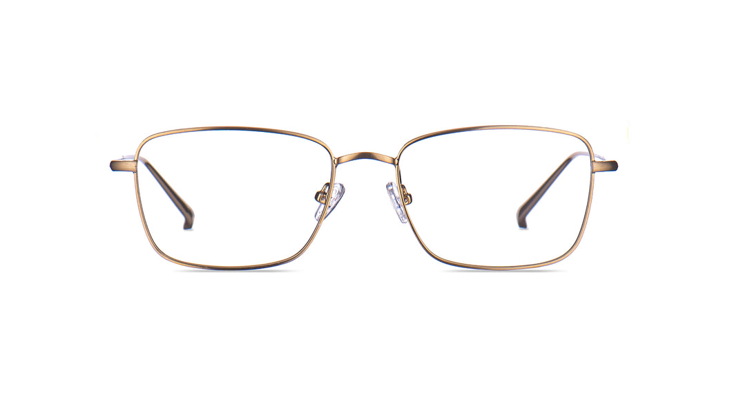 A Stainless steel frame. A thicker frame that is made to endure everything thrown at it. A classical, rectangular shape.