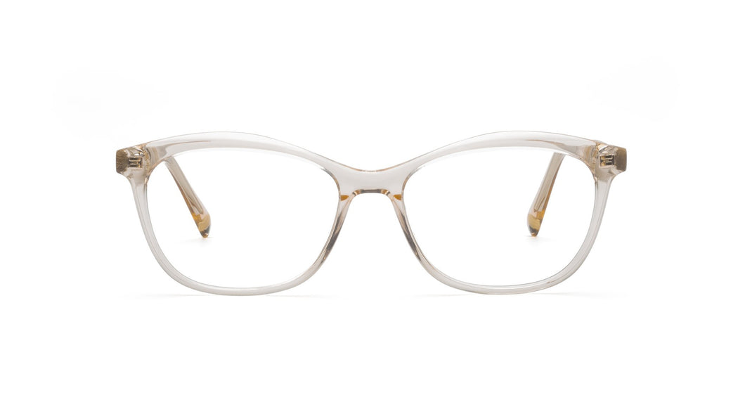 The Torry is a feminine shape with a slight arch at the brow. This Frame is the right amount of perk, and is sure to make a understated yet refined statement.